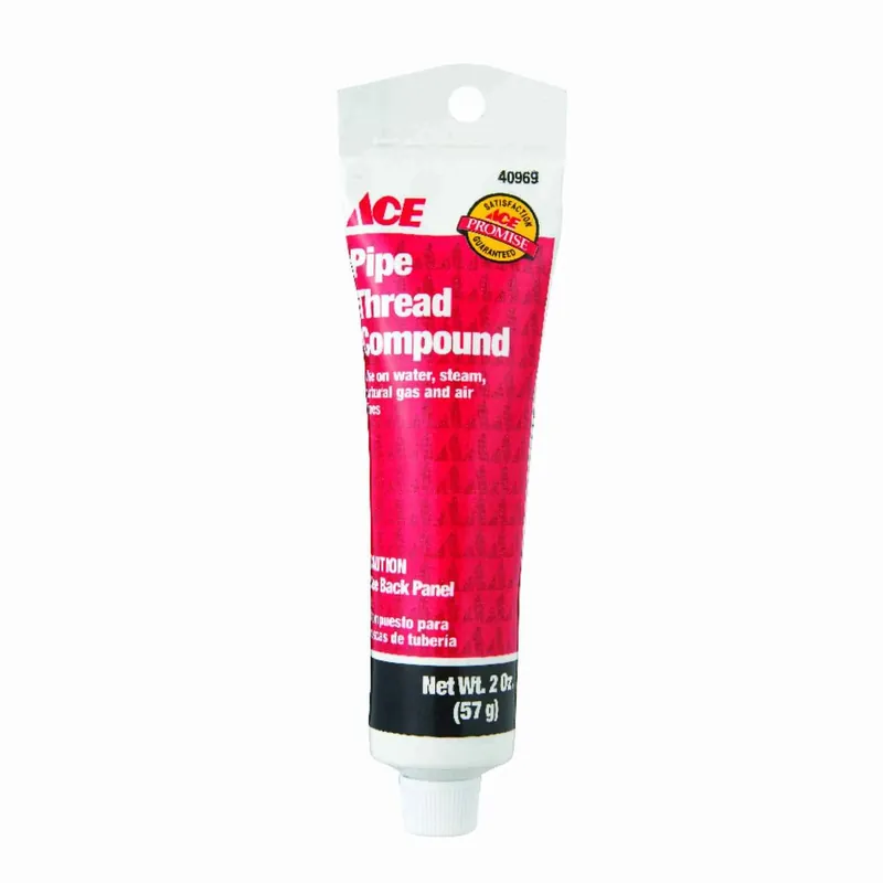 Gray Pipe Thread Compound 2 Oz - Non-toxic, Rust Prevention For Threaded Pipes