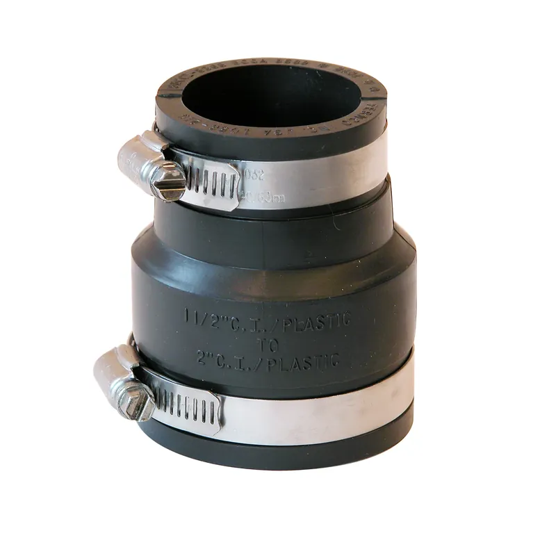 Fernco Schedule 40 2 In. Hub Each X 1-1/2 In. D Hub PVC Flexible Coupling 1 Pk
