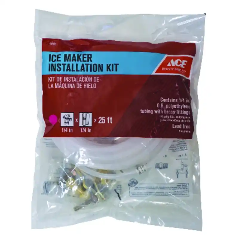 1/4 In. D X 25 Ft. L Ice Maker/water Line Installation Kit