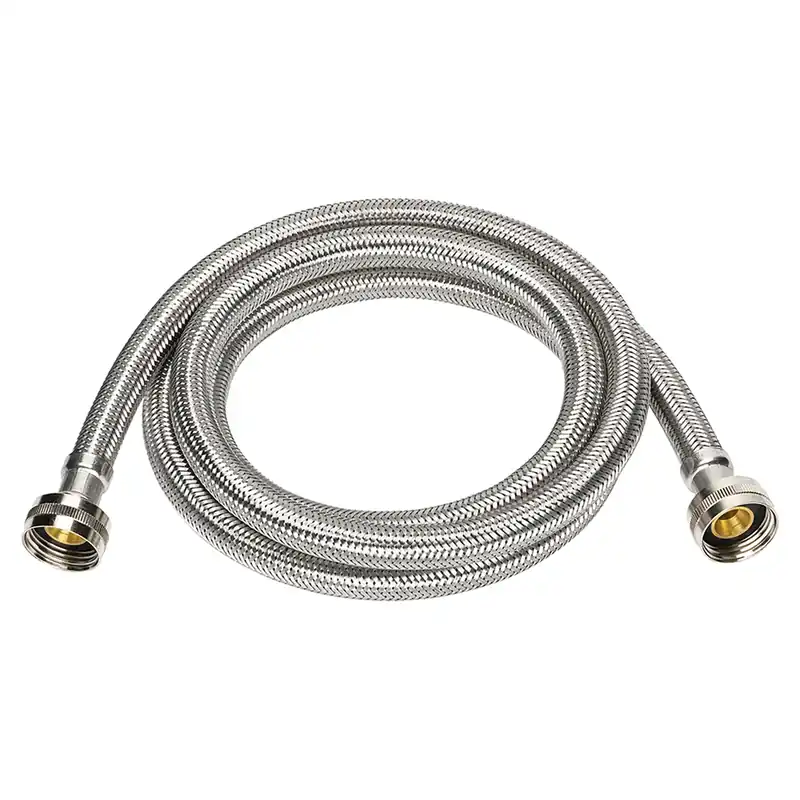 3/4 In. Hose Thread X 3/4 In. Dia. 48 In. Braided Stainless Steel Supply Line