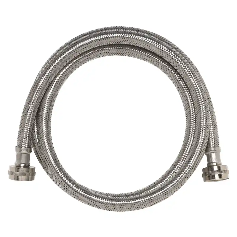 72 In. Stainless Steel Supply Line With 3/4 In. Hose Thread Connections