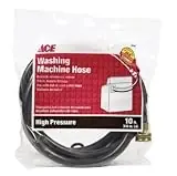 10 Foot Washing Machine Hose For Efficient Water Flow And Connection