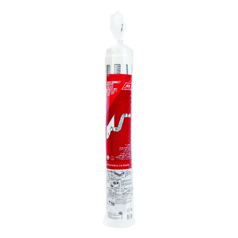 96 In. L X 4 In. Dia. Silver/white Aluminum Connector Kit