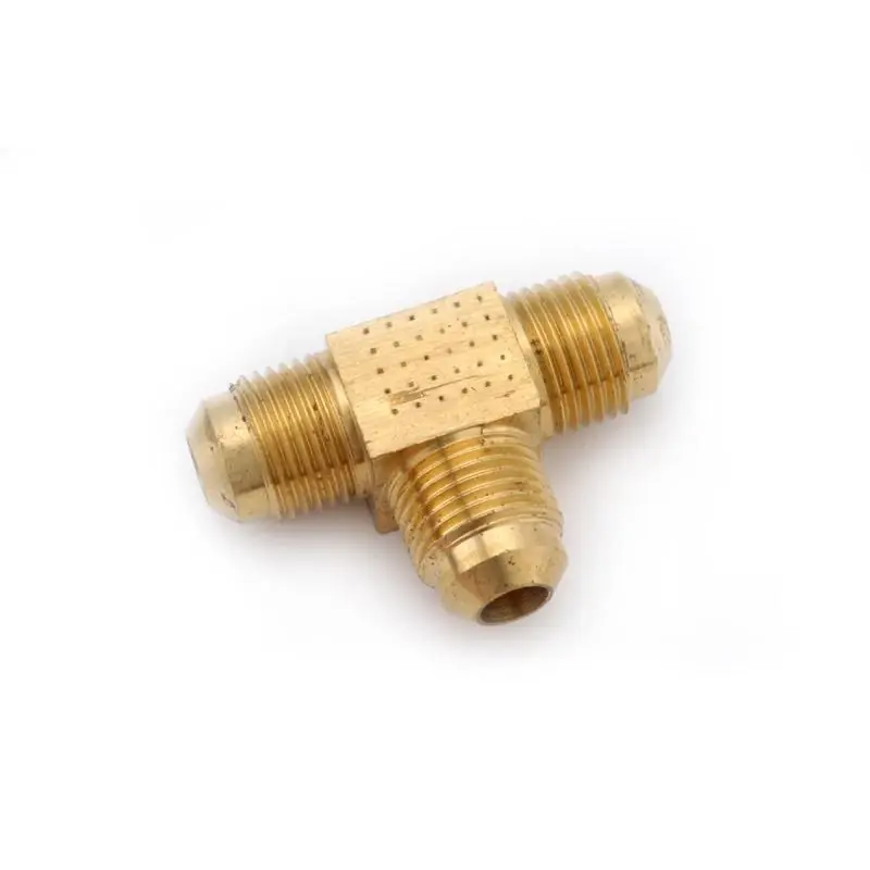 Anderson Metals 1/2 In. Male Flare Brass Tee Lead-free