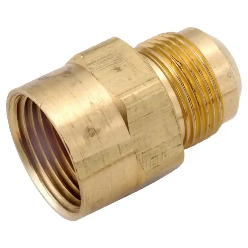 Anderson Metals 15/16 In Flare X 1/2 In Fip Brass Coupling