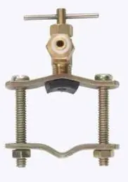 4338612 Needle Valve 0.25 In. Compression Yellow Brass 150 Psi