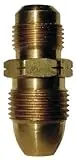 4214060 Male Flare Polished Brass Fitting 3/8 Inch