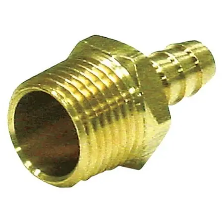 ATC Brass 1/2 In. D X 3/8 In. D Adapter 1 Pk