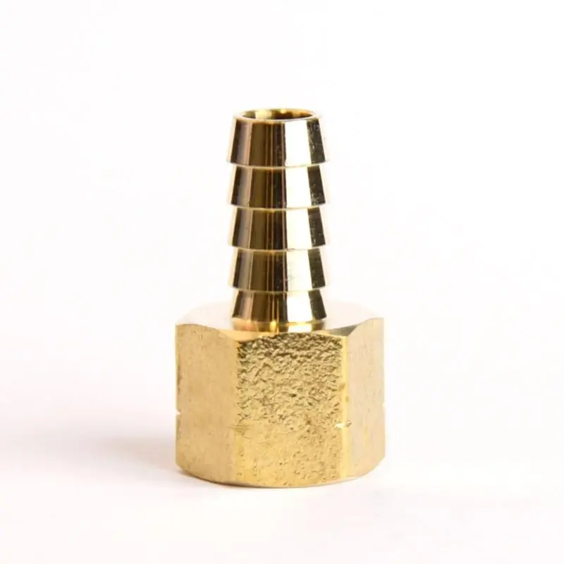 ATC Brass 3/8 In. D X 3/8 In. D Adapter 1 Pk