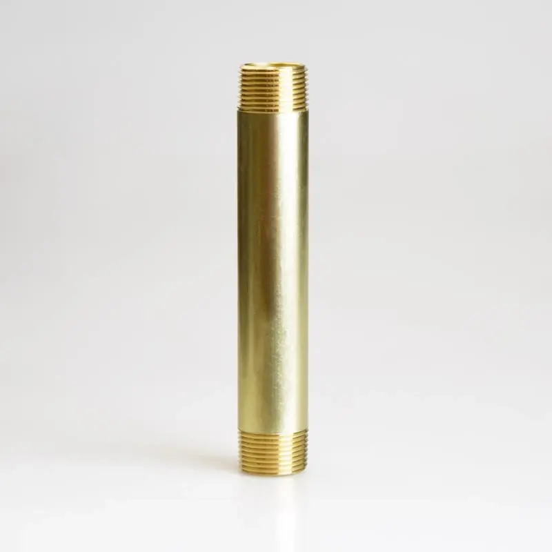 3/4 In. Mpt X 3/4 In. D Mpt Red Brass Nipple, 6 In. Length