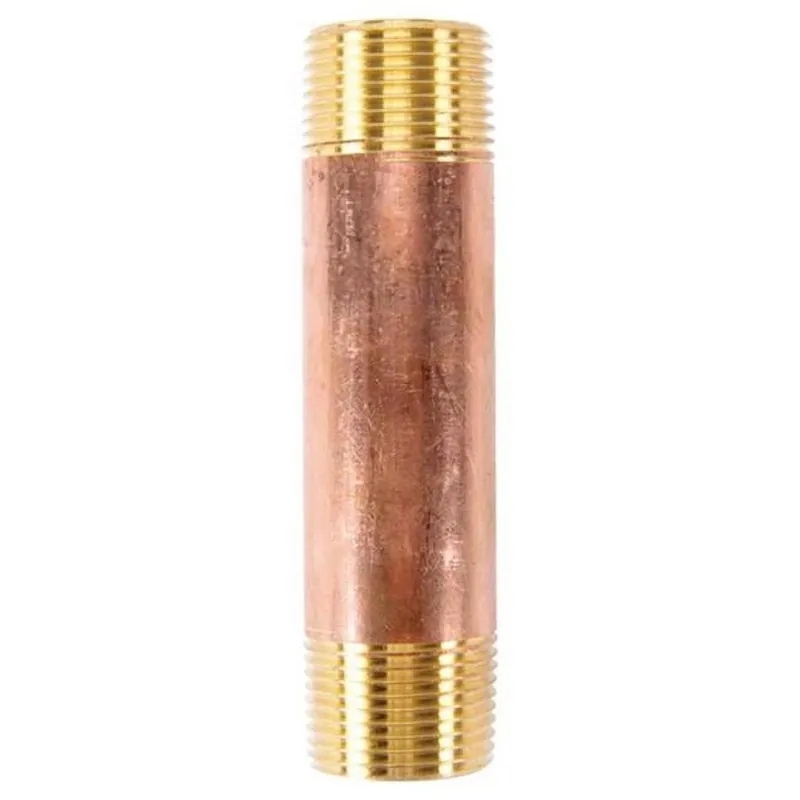 ATC 3/4 In. MPT X 3/4 In. D MPT Yellow Brass Nipple 4 In. L