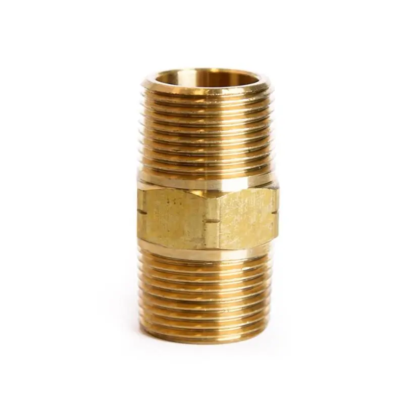 3/4 In. Mpt X 3/4 In. D Mpt Lead-free Brass Reducing Hex Nipple