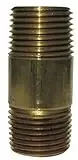 49023 Brass Nipple, 3/4 Inch X 1-1/2 Inch