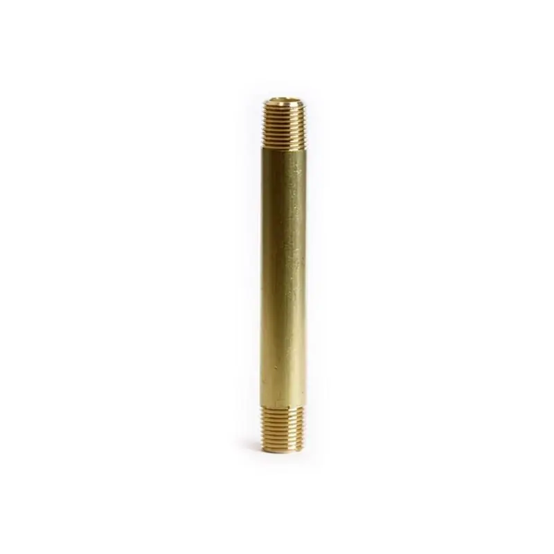 1/8 In. Mpt X 1/8 In. D Mpt Red Brass Nipple 3 In. Length