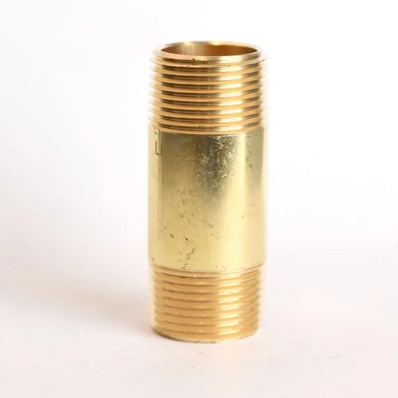 3/4 In. Mpt X 3/4 In. D Mpt Red Brass Nipple 2-1/2 In. Length