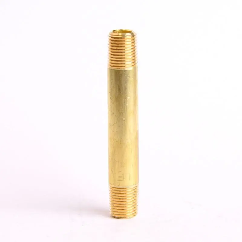 1/8 In. Mpt X 1/8 In. D Mpt Red Brass Nipple 2-1/2 In. Length