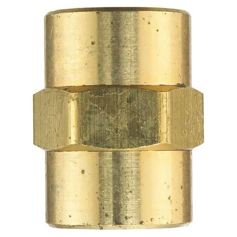 ATC 1/2 In. FPT X 1/2 In. D FPT Brass Coupling
