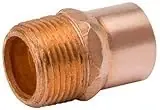 Mueller Industries W 01131P10 .5 In. Male Adapter - 10 Pack
