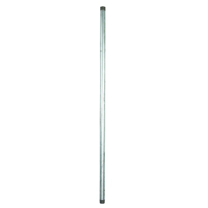 1 In. X 48 In. Carbon Steel Threaded Galvanized Pipe - Schedule 40