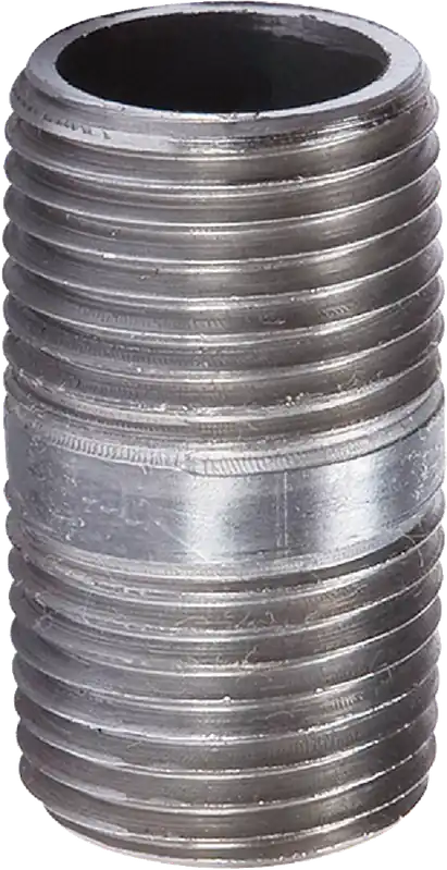 3/8 Inch Close Welded Steel Galvanized Nipple - Schedule 40 Pipe Fitting