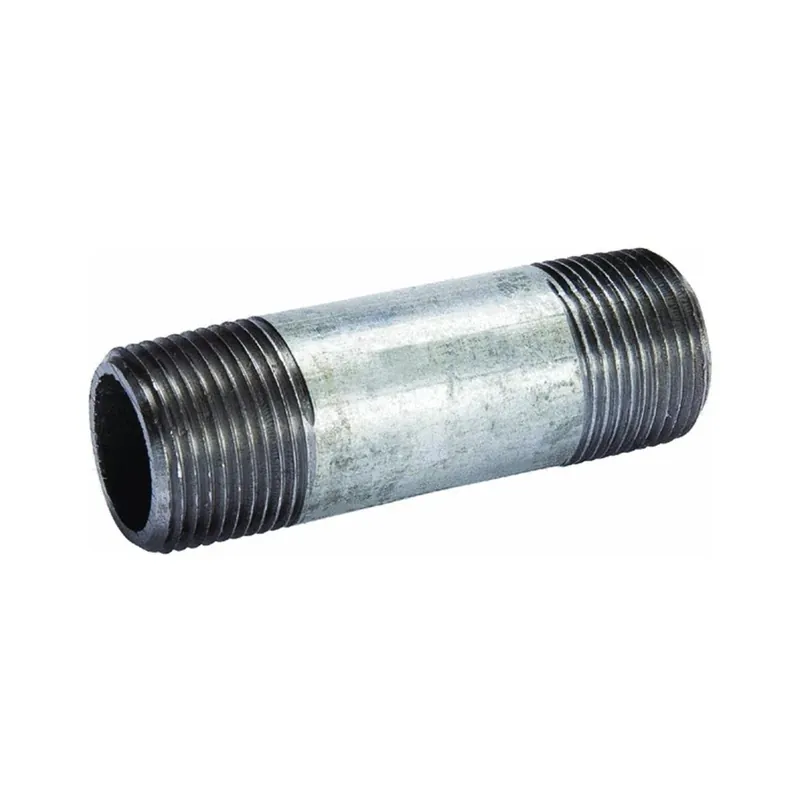 1/2 Inch X 2-1/2 Inch Welded Steel Galvanized Nipple Pipe Fitting