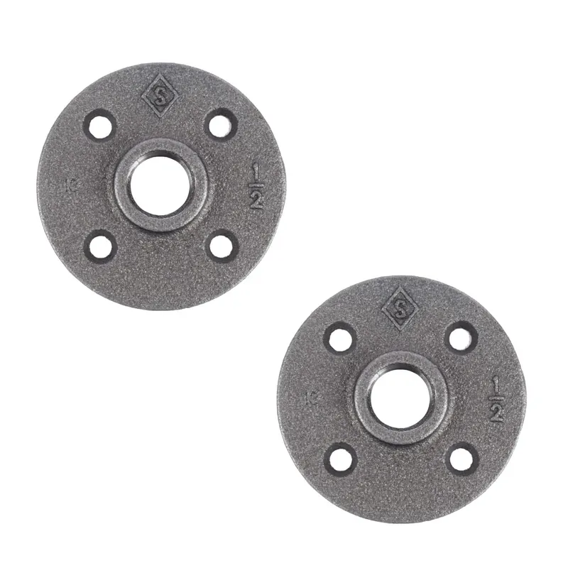 STZ Industries Pipe Decor Iron Flange 1/2 In.