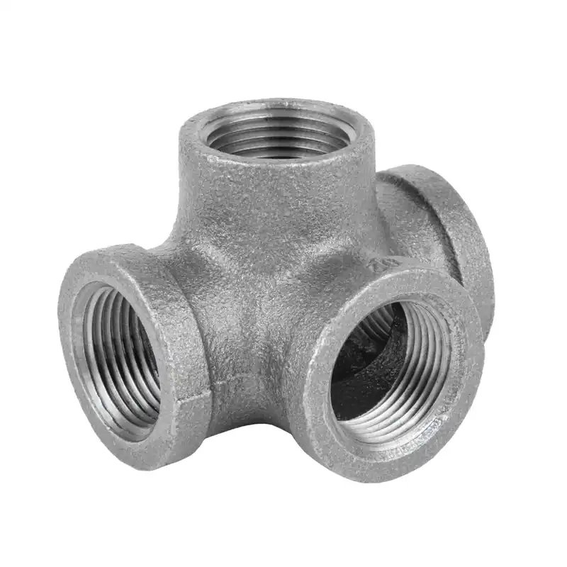 Black Pipe Side Outlet Tee, 1/2 In.