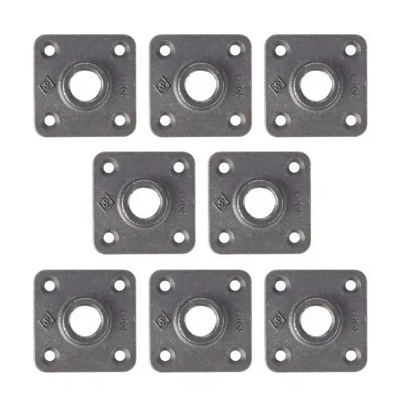 STZ Industries Pipe Decor Iron Flange 1/2 In.
