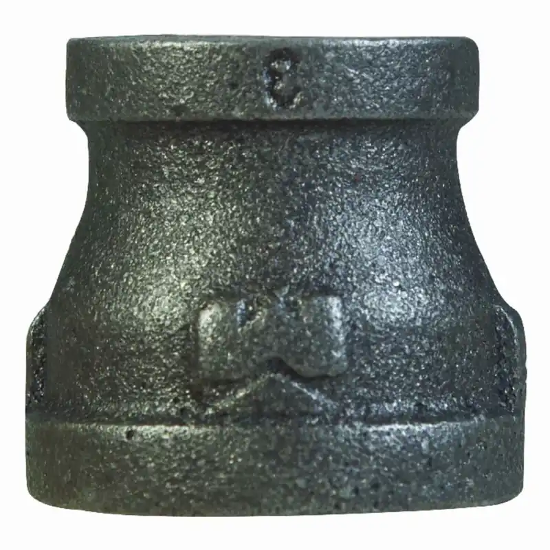 1 In. X 1/2 In. Malleable Black Iron Reducing Coupling