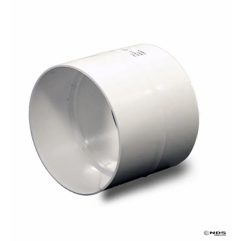 NDS Schedule 35 3 In. Hub Each X 3 In. D Hub PVC Coupling 1 Pk