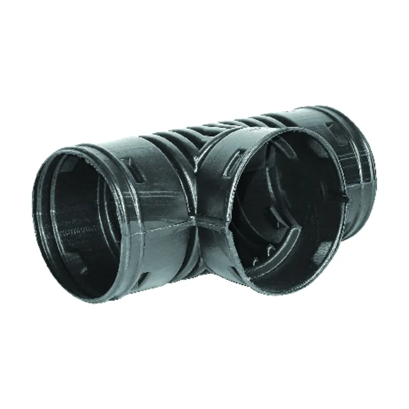 6 In. Polyethylene Blind Tee