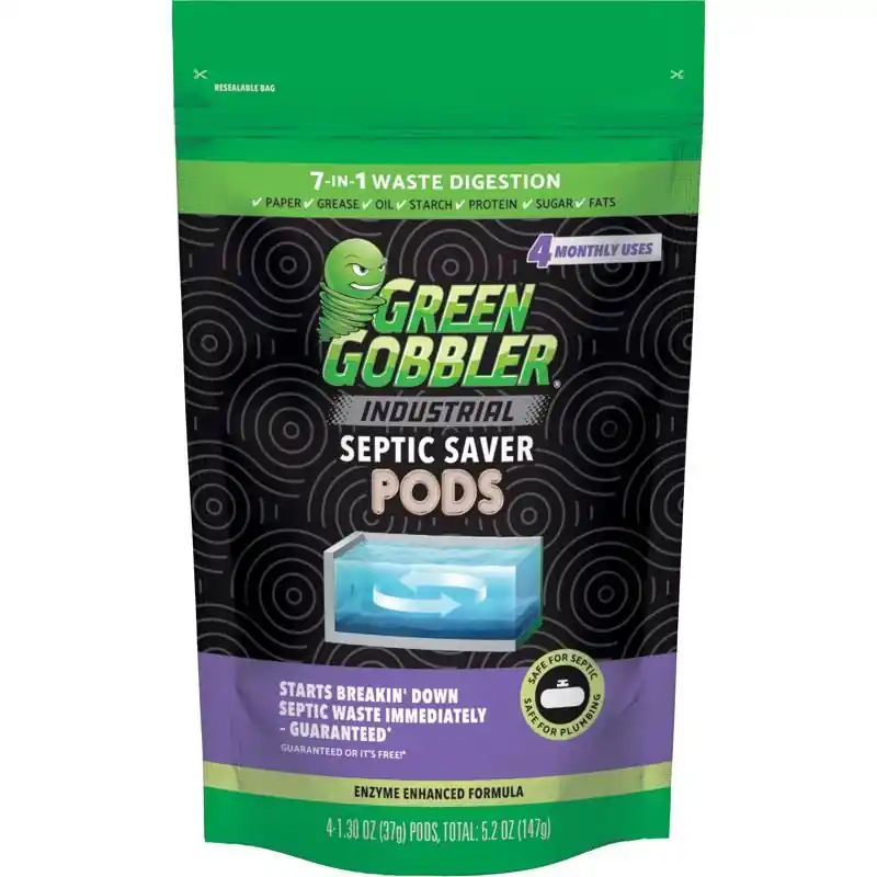 Green Gobbler Septic System Digester Pods 5.2 Oz