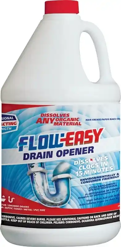 128 Oz. Liquid Drain Opener - Professional Strength For All Drains
