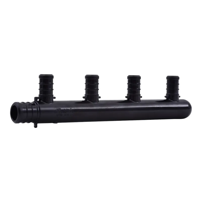 4 Port PEX Pipe Tee, 3/4 X 1/2 In.