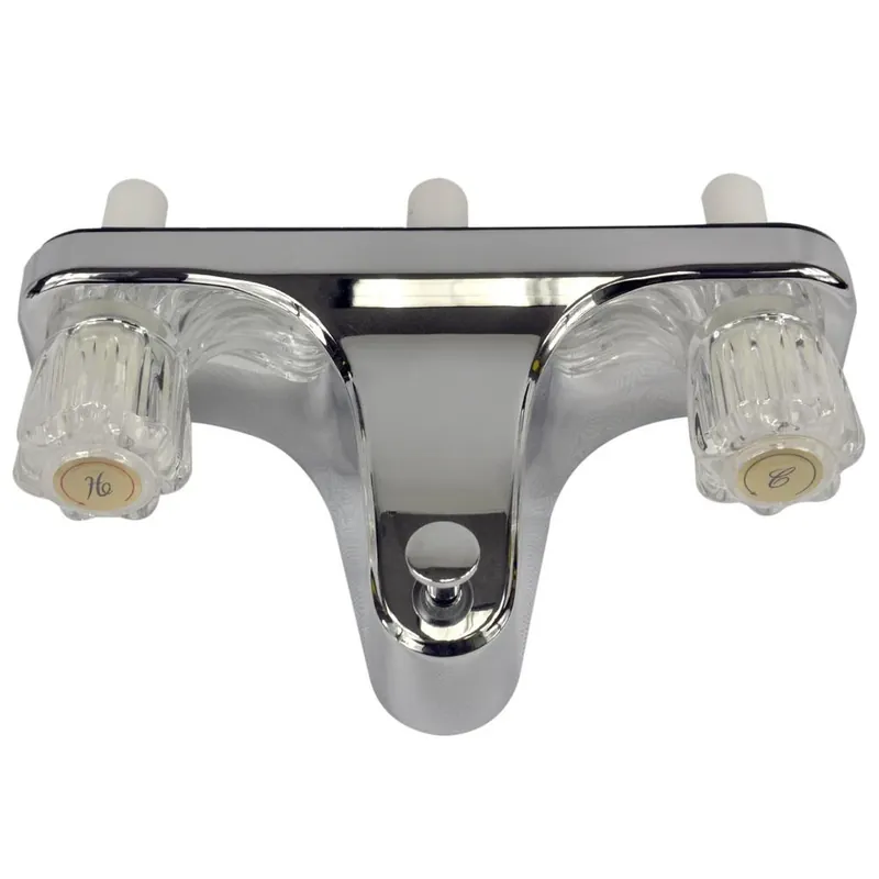 8 In. Mobile Home And Rv Tub/shower Faucet With Chrome Finish