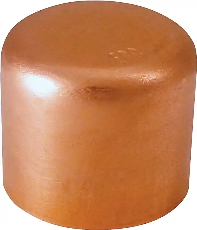 1-1/2 In. Sweat X 1-1/2 In. Dia. Cap Copper Cap