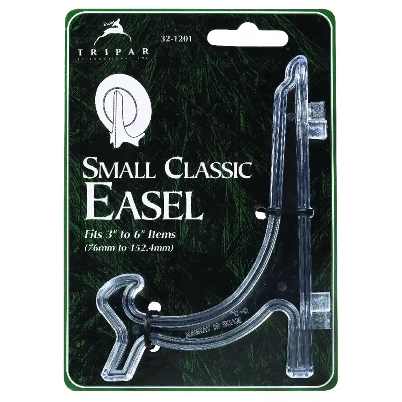 Plate Stand, Clear Acrylic, 4-1/2-In.