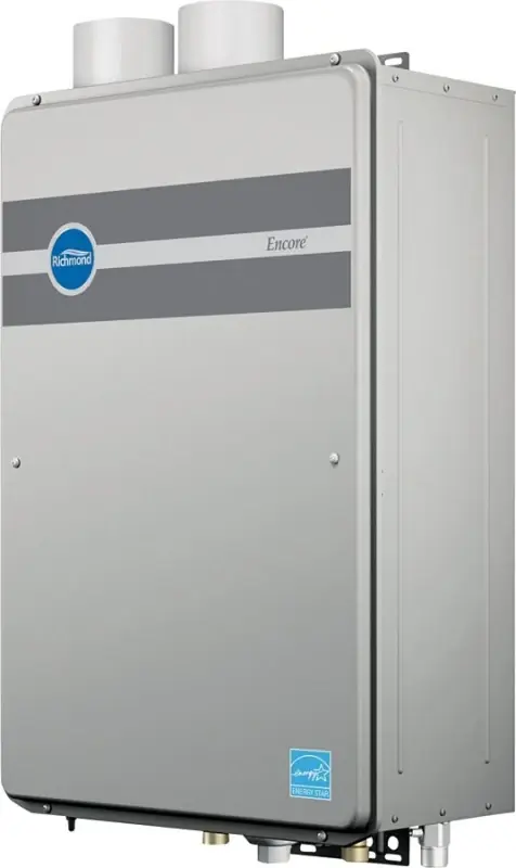 Tankless Water Heater Natural Gas Model Rmtgh-95dvln-2/1 For 3 Bathrooms