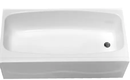 60 X 33 RH Tub Only White