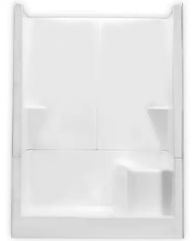 60 X 32 3 Piece RH Drain SHOWER