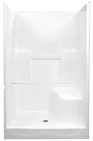 48x36 2PC LH Seat AcrylX Shower