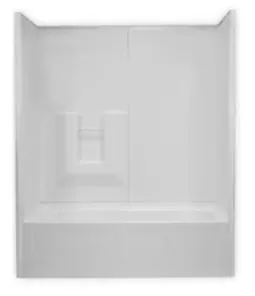 60 X 32 3 Piece LH Shower/Tub