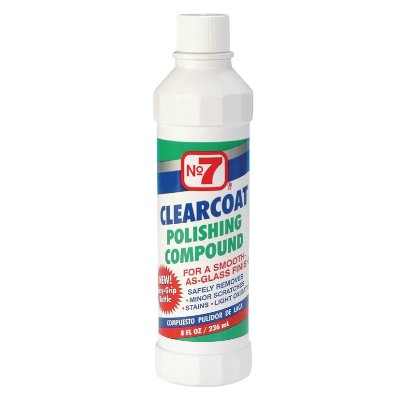 Liquid Polishing Compound 8 Oz - Clear Coat Finish