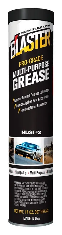 Pro-grade 14 Oz. Multi-purpose Lithium Grease Cartridge