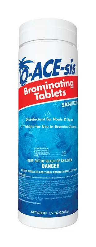 O-ACE-sis Tablet Brominating Chemicals 1.5 Lb