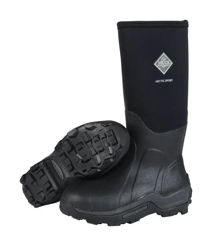 Arctic Sport High Boots, Black, Size 13 Men