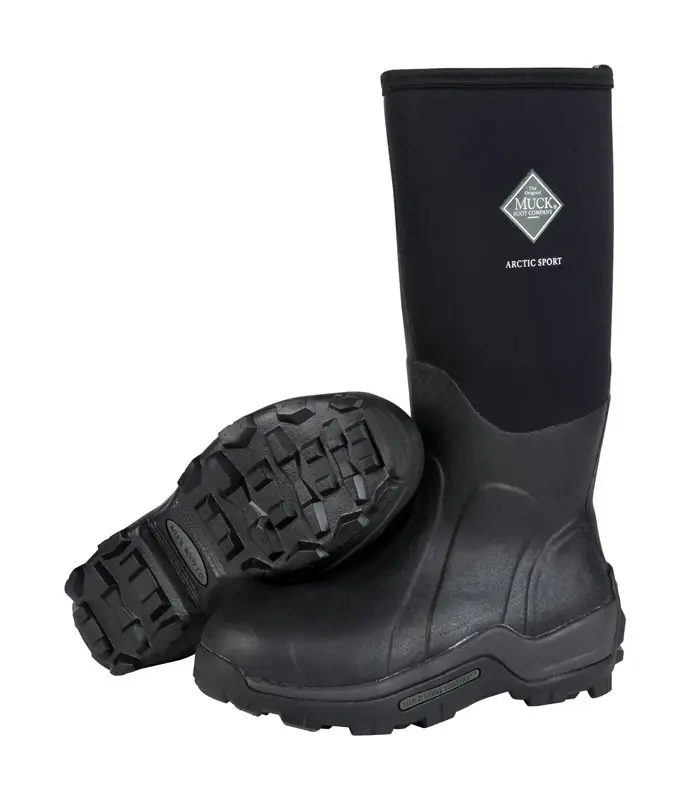 The Original Muck Boot Company Arctic Sport Boots 8 US Black 1 Pk Waterproof