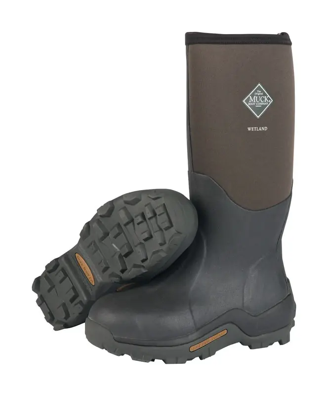 Wetland Boots, Brown, Unisex Size 11 Men/12 Women