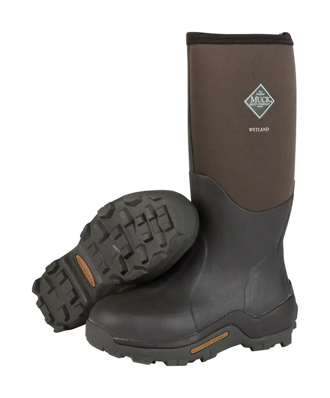 Wetland Boots, Brown, Size 12 Men