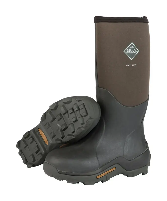 Wetland Boots, Brown, Unisex Size 10 Men/11 Women